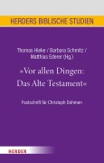 Cover-Bild zum Titel 'Vor allen Dingen: Das Alte Testament' von ''