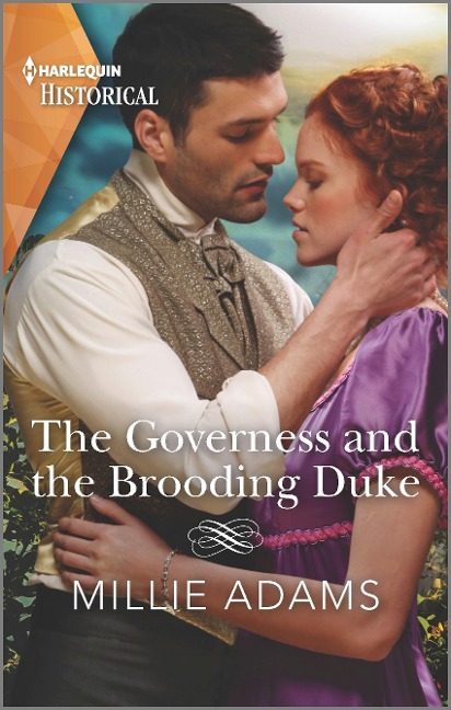 The Governess and the Brooding Duke - Millie Adams
