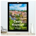 Cesky Krumlov Krumau (hochwertiger Premium Wandkalender 2025 DIN A2 hoch), Kunstdruck in Hochglanz - Aguja Aguja