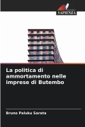 Cover-Bild zum Titel 'La politica di ammortamento nelle imprese di Butembo' von 'Bruno Paluku Sarata'