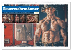 Feuerwehrmänner (Wandkalender 2025 DIN A2 quer), CALVENDO Monatskalender - Steffen Gierok-Latniak