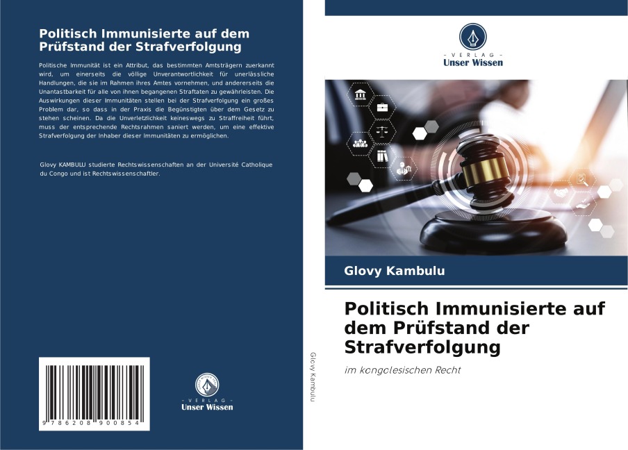 Politisch Immunisierte auf dem Prüfstand der Strafverfolgung - Glovy Kambulu
