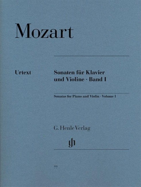 Sonaten für Klavier und Violine, Band I - Wolfgang Amadeus Mozart