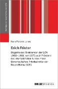 Cover-Bild zum Titel 'Erich Frister' von 'Hans-Peter de Lorent'