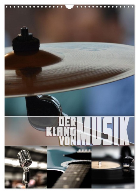 Der Klang von Musik (Wandkalender 2027 DIN A3 hoch), CALVENDO Monatskalender - Renate Utz