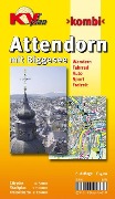Attendorn mit Biggesee, KVplan, Wanderkarte/Radkarte/Stadtplan, 1:20.000 / 1:10.000 / 1:5.000 - Sascha René Tacken