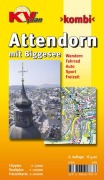 Cover-Bild zum Titel 'Attendorn mit Biggesee, KVplan, Wanderkarte/Radkarte/Stadtplan, 1:20.000 / 1:10.000 / 1:5.000' von 'Sascha René Tacken'