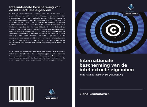Internationale bescherming van de intellectuele eigendom - Elena Leananovich