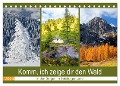 Komm, ich zeige dir den Wald (Tischkalender 2024 DIN A5 quer), CALVENDO Monatskalender - Christa Kramer