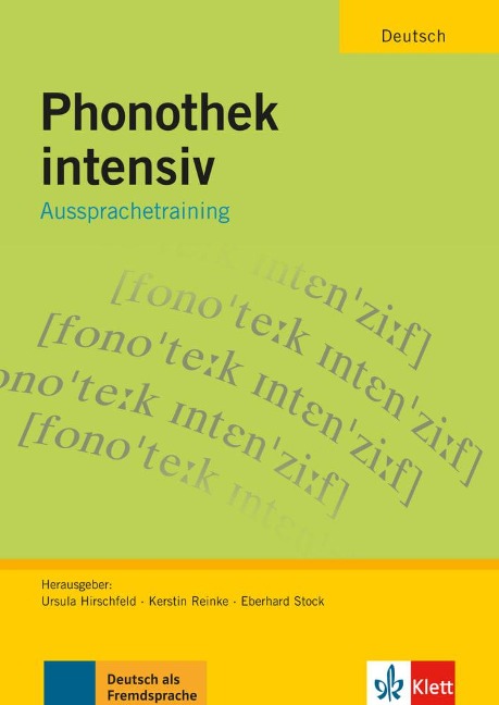 Phonothek intensiv - Arbeitsbuch - Eberhard Stock, Barbara Langhoff, Annemargret Sarnow, Christian Keßler, Lothar Schmidt