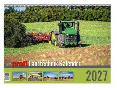 Cover-Bild zum Titel 'profi Landtechnikkalender 2027' von ''