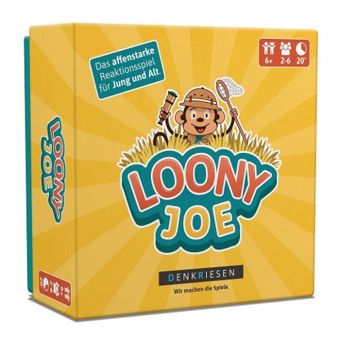 LOONY JOE - Das affenstarke Reaktionsspiel für jung und alt - 