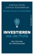 Cover-Bild zum Titel 'Investieren wie die Profis' von 'Joshua Pearl, Joshua Rosenbaum'