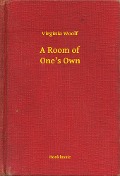 Cover-Bild zum Titel 'A Room of One's Own' von 'Virginia Woolf'