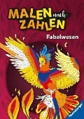Cover-Bild zum Titel 'Ravensburger Malen nach Zahlen Fabelwesen - 32 Motive abgestimmt auf Buntstiftsets mit 24 Farben (Stifte nicht enthalten) - Malbuch mit nummerierten Ausmalfeldern für fortgeschrittene Fans der Reihe' von ''