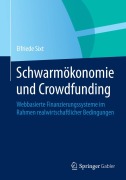 Cover-Bild zum Titel 'Schwarmökonomie und Crowdfunding' von 'Elfriede Sixt'