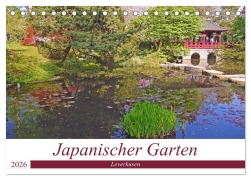 Cover-Bild zum Titel 'Japanischer Garten Leverkusen (Tischkalender 2026 DIN A5 quer), CALVENDO Monatskalender' von 'Claudia Schimon'