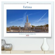 Cover-Bild zum Titel 'Fatima: Ein Besuch in Portugals heiligem Herz (hochwertiger Premium Wandkalender 2026 DIN A2 quer), Kunstdruck in Hochglanz' von 'Berthold Werner'