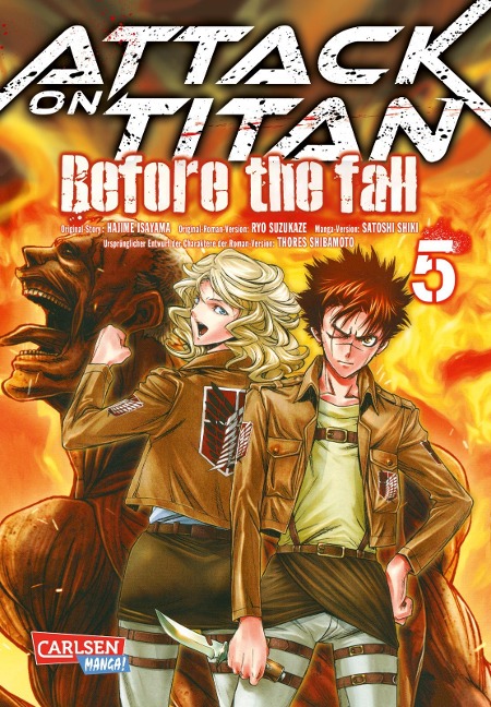 Attack on Titan - Before the Fall 5 - Hajime Isayama, Ryo Suzukaze