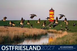 Cover-Bild zum Titel 'Fotokalender Ostfriesland 2027' von ''