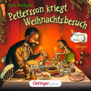 Cover-Bild zum Titel 'Pettersson und Findus. Pettersson kriegt Weihnachtsbesuch' von 'Sven Nordqvist, Dieter Faber, Frank Oberpichler'