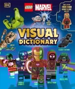 Cover-Bild zum Titel 'LEGO Marvel Visual Dictionary' von 'Simon Hugo, Amy Richau'