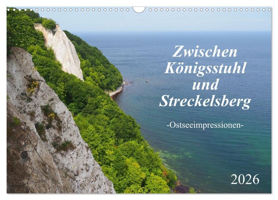 Zwischen Königsstuhl und Streckelsberg (Wandkalender 2026 DIN A3 quer), CALVENDO Monatskalender - Thilo Seidel