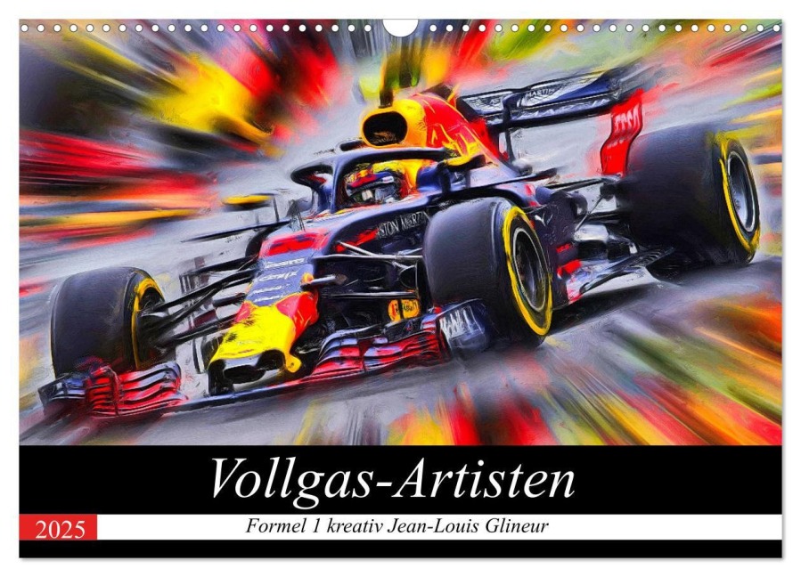Vollgas-Artisten (Wandkalender 2025 DIN A3 quer), CALVENDO Monatskalender - Jean-Louis Glineur alias DeVerviers