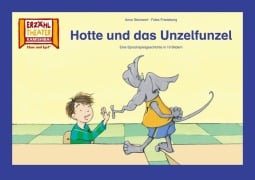 Cover-Bild zum Titel 'Hotte und das Unzelfunzel / Kamishibai Bildkarten' von 'Fides Friedeberg, Anne Steinwart'