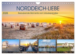 Cover-Bild zum Titel 'NORDDEICH-LIEBE (Wandkalender 2026 DIN A4 quer), CALVENDO Monatskalender' von 'Andrea Dreegmeyer'