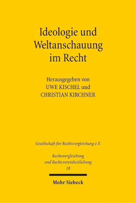 Ideologie und Weltanschauung im Recht - 