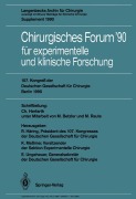 Cover-Bild zum Titel '107. Kongreß der Deutschen Gesellschaft für Chirurgie Berlin, 17.-21. April 1990' von ''