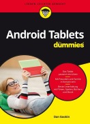 Cover-Bild zum Titel 'Android Tablets für Dummies' von 'Dan Gookin'