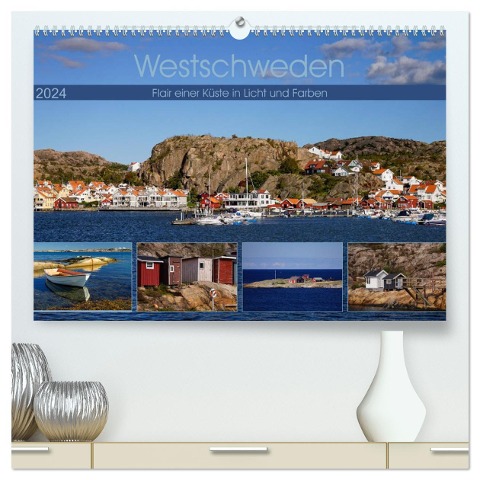 Westschweden - Flair einer Küste in Licht und Farben (hochwertiger Premium Wandkalender 2024 DIN A2 quer), Kunstdruck in Hochglanz - Silke Liedtke Reisefotografie