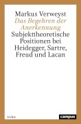 Cover-Bild zum Titel 'Das Begehren der Anerkennung' von 'Markus Verweyst'