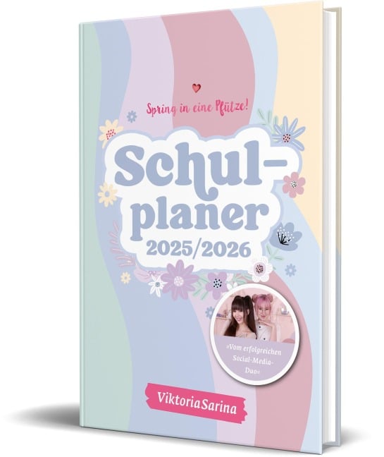Spring in eine Pfütze! Schulplaner 2025/2026 - ViktoriaSarina