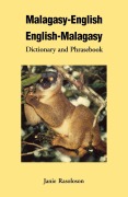 Cover-Bild zum Titel 'Malagasy-English, English-Malagasy: Dictionary and Phrasebook' von 'Janie Rasoloson'