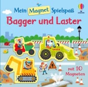 Cover-Bild zum Titel 'Mein Magnet-Spielspaß: Bagger und Laster' von 'Kristie Pickersgill'