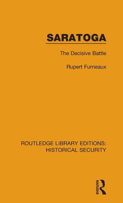 Saratoga - Rupert Furneaux