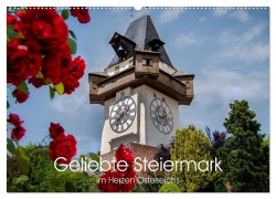 Cover-Bild zum Titel 'Geliebte Steiermark im Herzen Österreichs (Wandkalender 2026 DIN A2 quer), CALVENDO Monatskalender' von 'Elisabeth Stanzer'