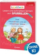 Cover-Bild zum Titel 'Leselöwen - Lesen und schreiben lernen mit Spurrillen - Zwei Freundinnen und ein neugieriger Welpe' von 'Katja Richert'