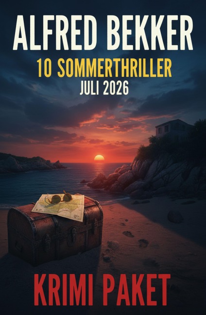10 Sommerthriller Juli 2026: Krimi Paket - Alfred Bekker