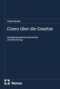 Cover-Bild zum Titel 'Cicero über die Gesetze' von 'Julian Kessler'