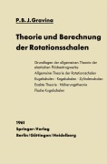 Cover-Bild zum Titel 'Theorie und Berechnung der Rotationsschalen' von 'Pedro Bento Jose Gravina'