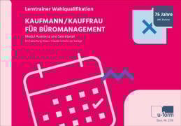 Cover-Bild zum Titel 'Kaufmann/-frau für Büromanagement' von 'Michaela Rung-Kraus, Claudia Schulte zur Surlage'