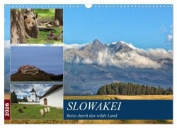 Cover-Bild zum Titel 'Slowakei - Reise durch das wilde Land (Wandkalender 2026 DIN A3 quer), CALVENDO Monatskalender' von 'Johann Schörkhuber'