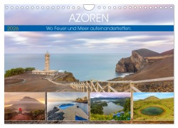 Cover-Bild zum Titel 'Azoren, Wo Feuer und Meer aufeinandertreffen. (Wandkalender 2026 DIN A4 quer), CALVENDO Monatskalender' von 'Joana Kruse'