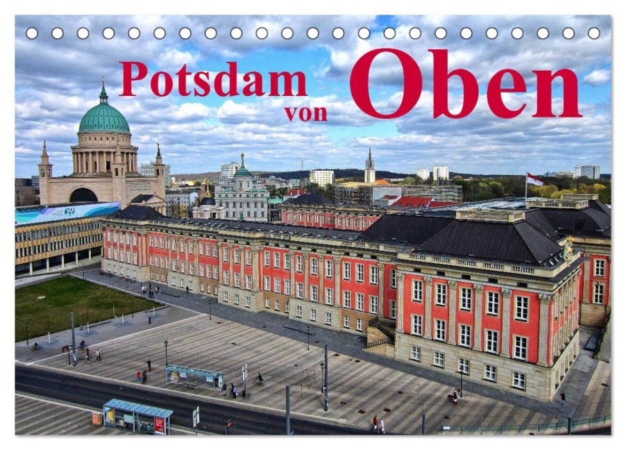 Potsdam von Oben (Tischkalender 2026 DIN A5 quer), CALVENDO Monatskalender - Bernd Witkowski