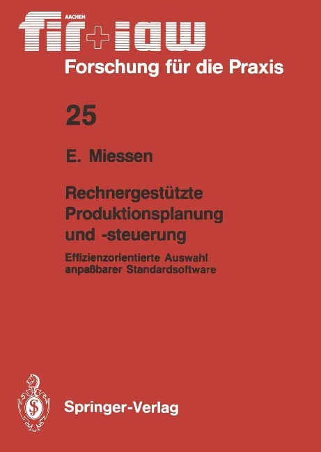 Rechnergestützte Produktionsplanung und -steuerung - Eric Miessen