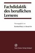 Cover-Bild zum Titel 'Fachdidaktik des beruflichen Lernens' von ''